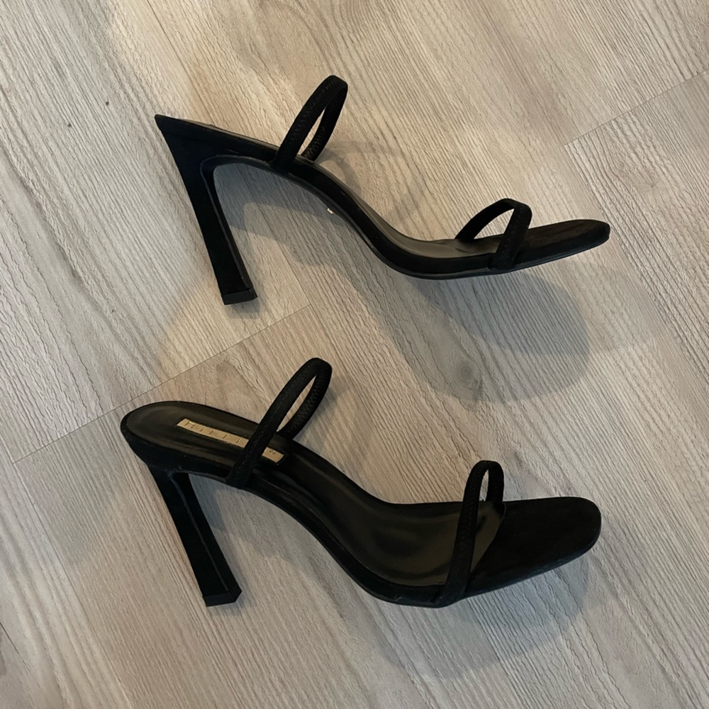 PRINCESS POLLY BILLINI SAMBA HEELS BLACK